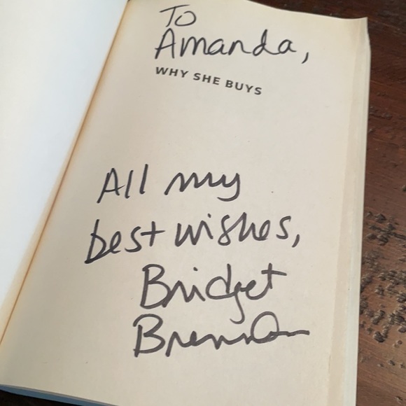 BOGO Why She Buys autographed Bridget Brennan book - Picture 4 of 8
